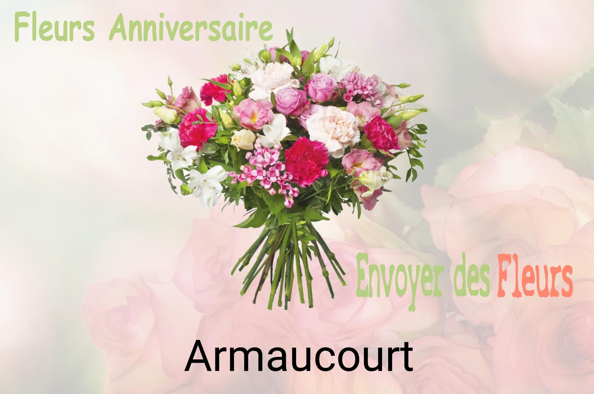 Bouquet de fleurs d’anniversaire livré à Armaucourt